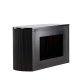 VENTURE DESIGN Loca vgmbel 120 cm - sort MDF