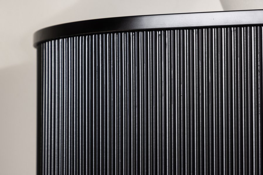 VENTURE DESIGN Loca vgmbel 120 cm - sort MDF