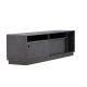 VENTURE DESIGN Girona TV-bnk, m. 2 skydelger - sort melamin (180x40)