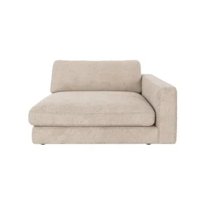 ROWICO Duncan 1,5 pers. modul chaiselong lnestol, hjre - lysegr stof
