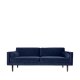 BROSTE COPENHAGEN Wind sofa - bl polyester velour