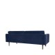 BROSTE COPENHAGEN Wind sofa - bl polyester velour
