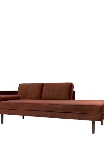 BROSTE COPENHAGEN Wind Chaiselong - polyester velour