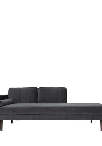 BROSTE COPENHAGEN Wind chaiselong - polyester velour