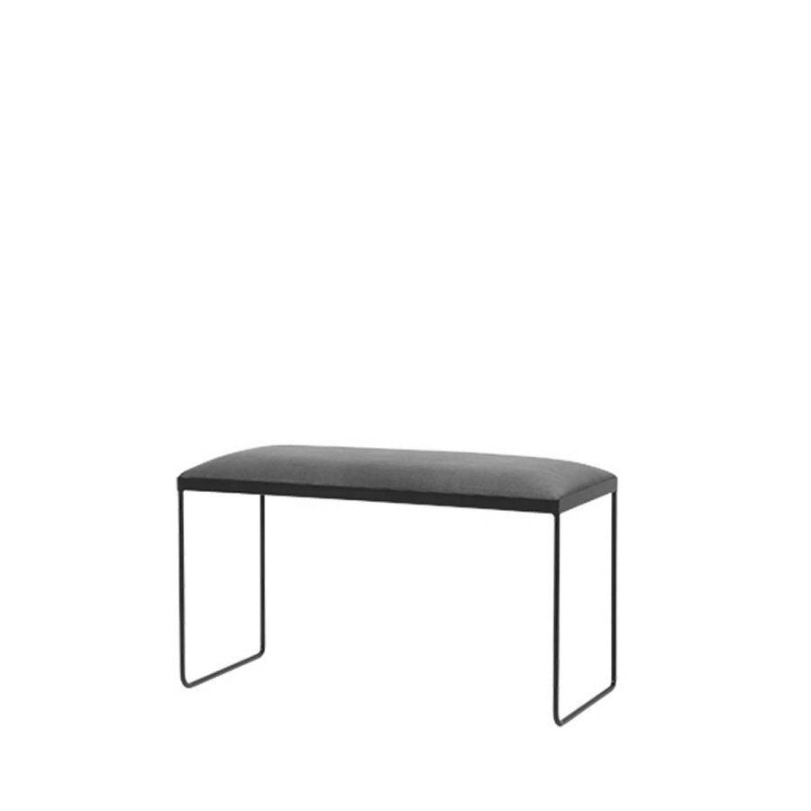 BROSTE COPENHAGEN Gorm bnk - polyester, rektangulr (85x40)