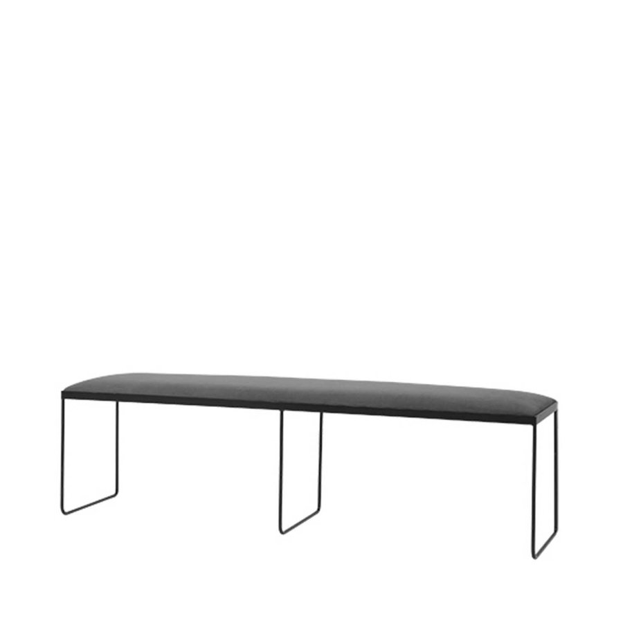 BROSTE COPENHAGEN Gorm bnk - polyester, rektangulr (170x40)