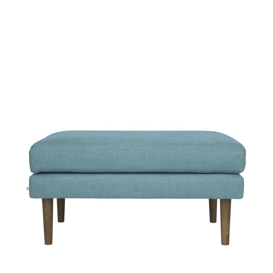 BROSTE COPENHAGEN Air fodskammel - polyester, rektangulr (90x58)