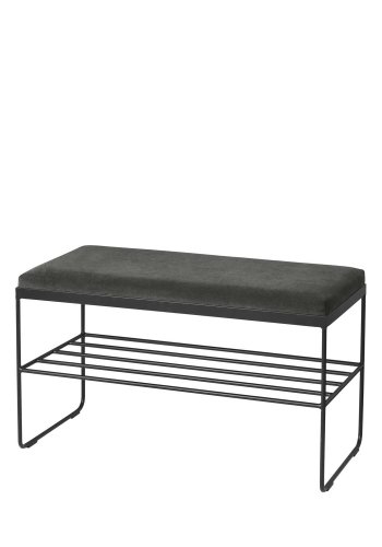 BROSTE COPENHAGEN Gorm bnk - polyester, m. hylde