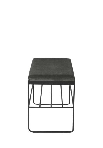 BROSTE COPENHAGEN Gorm bnk - polyester, m. hylde