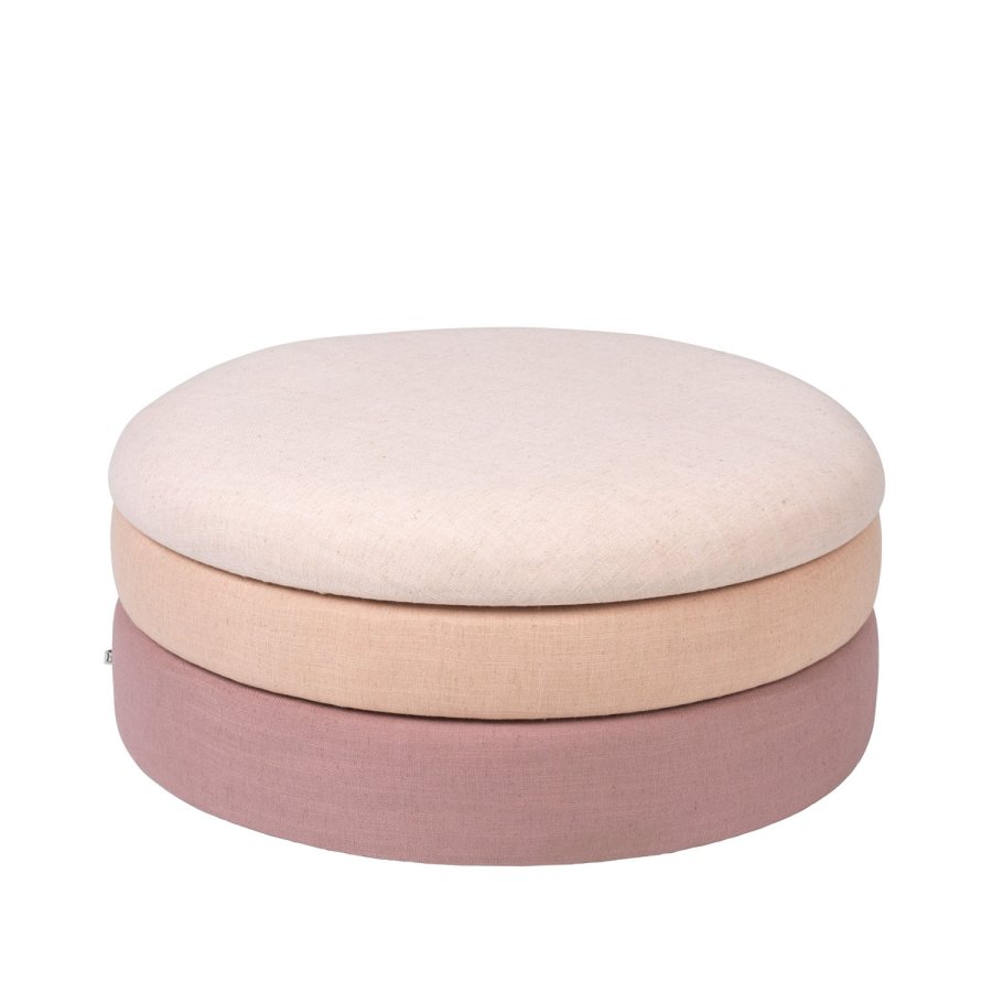 BROSTE COPENHAGEN Pond puf - rosa polyester (68)