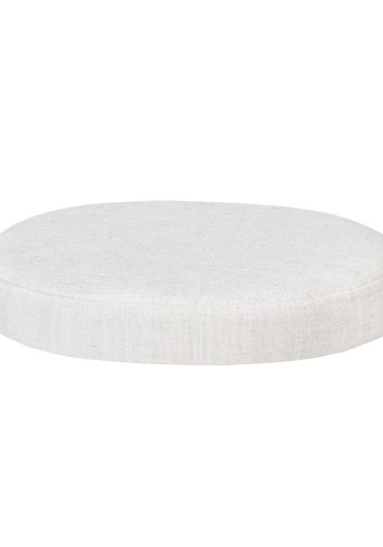 BROSTE COPENHAGEN Ninna hynde, rund - creme polyester (34)