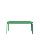 BROSTE COPENHAGEN Oda bnk, rektangulr - grn asketrsfinér og stl (110x36)