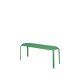 BROSTE COPENHAGEN Oda bnk, rektangulr - grn asketrsfinér og stl (110x36)