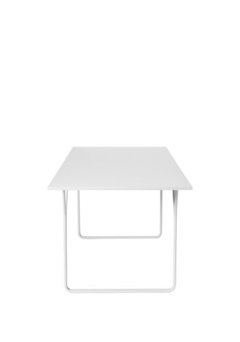 BROSTE COPENHAGEN Berit spisebord, rektangulr - gr asketrsfinér og gr stl (180x80)