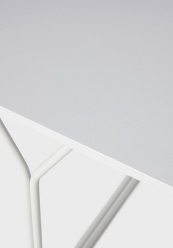 BROSTE COPENHAGEN Berit spisebord, rektangulr - gr asketrsfinér og gr stl (180x80)