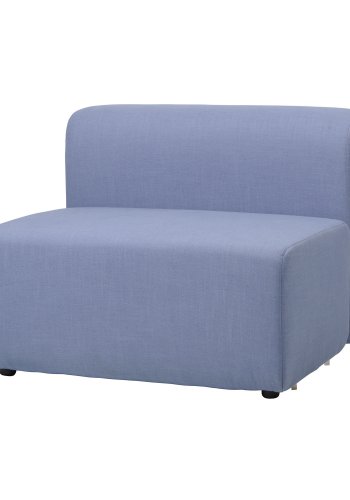 BROSTE COPENHAGEN Lagoon modul stol - lysebl stof