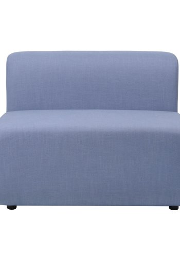 BROSTE COPENHAGEN Lagoon modul stol - lysebl stof