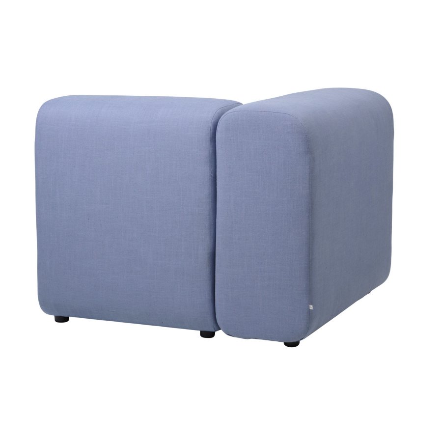 BROSTE COPENHAGEN Lagoon modul hjre hjrne - lysebl stof