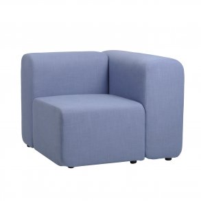 BROSTE COPENHAGEN Lagoon modul venstre hjrne - lysebl stof