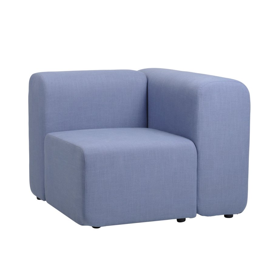 BROSTE COPENHAGEN Lagoon modul venstre hjrne - lysebl stof