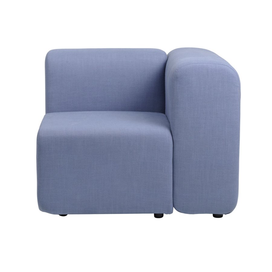 BROSTE COPENHAGEN Lagoon modul venstre hjrne - lysebl stof