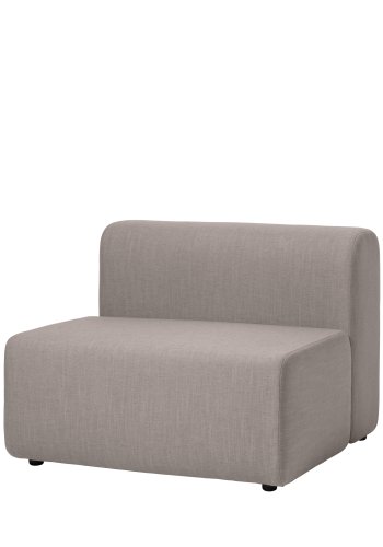 BROSTE COPENHAGEN Lagoon modulsofa midt - latte stof