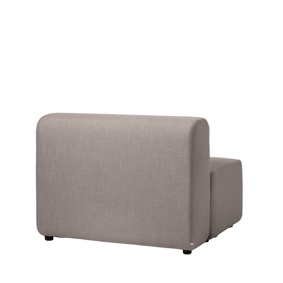 BROSTE COPENHAGEN Lagoon modulsofa midt - latte stof