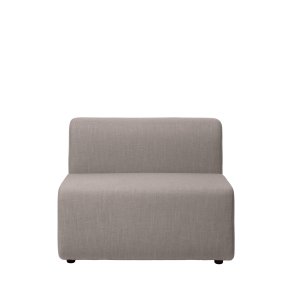 BROSTE COPENHAGEN Lagoon modulsofa midt - latte stof
