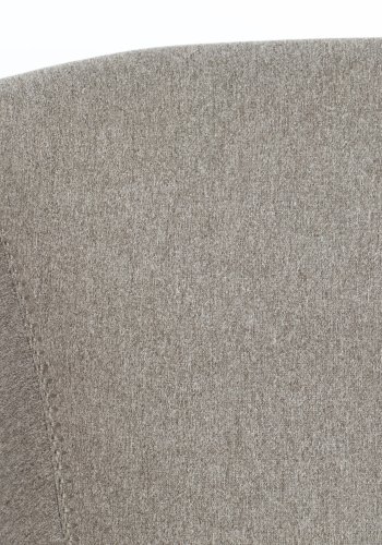 ZUIVER Feston loungestol, m. armln - gr polyester og stl