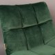 DUTCHBONE Bar loungestol - grn fljl stof og sort stl