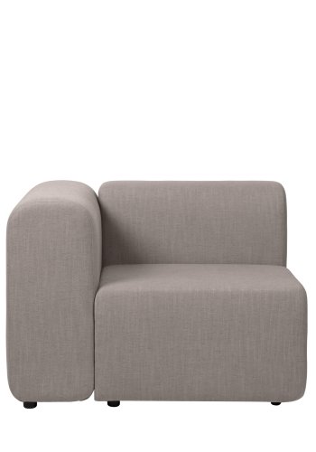 BROSTE COPENHAGEN Lagoon modulsofa hjre hjrnedel - latte stof