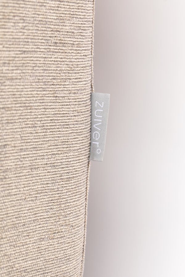 ZUIVER Summer Love Seat, m. armln - beige polyester og stl