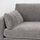 ZUIVER Summer Love Seat, m. armln - antracitgr polyester og stl