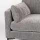 ZUIVER Summer Love Seat, m. armln - antracitgr polyester og stl