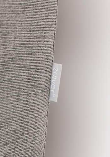 ZUIVER Summer Love Seat, m. armln - antracitgr polyester og stl