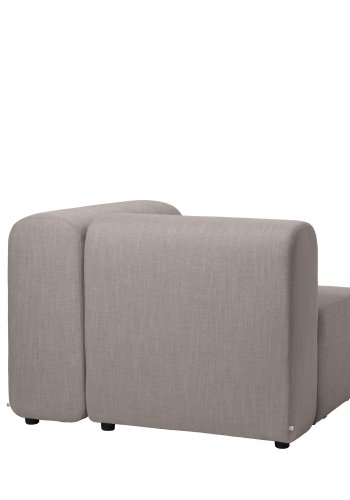 BROSTE COPENHAGEN Lagoon modulsofa venstre hjrnedel - latte stof 