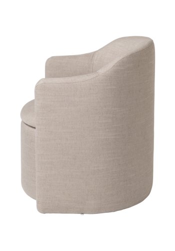 BROSTE COPENHAGEN Pond lnestol, m. armln - latte stof