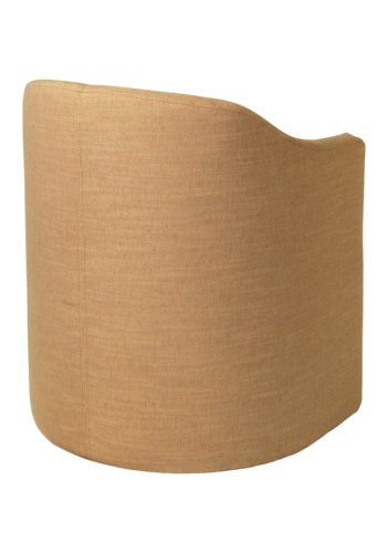 BROSTE COPENHAGEN Pond lnestol, m. armln - okker stof