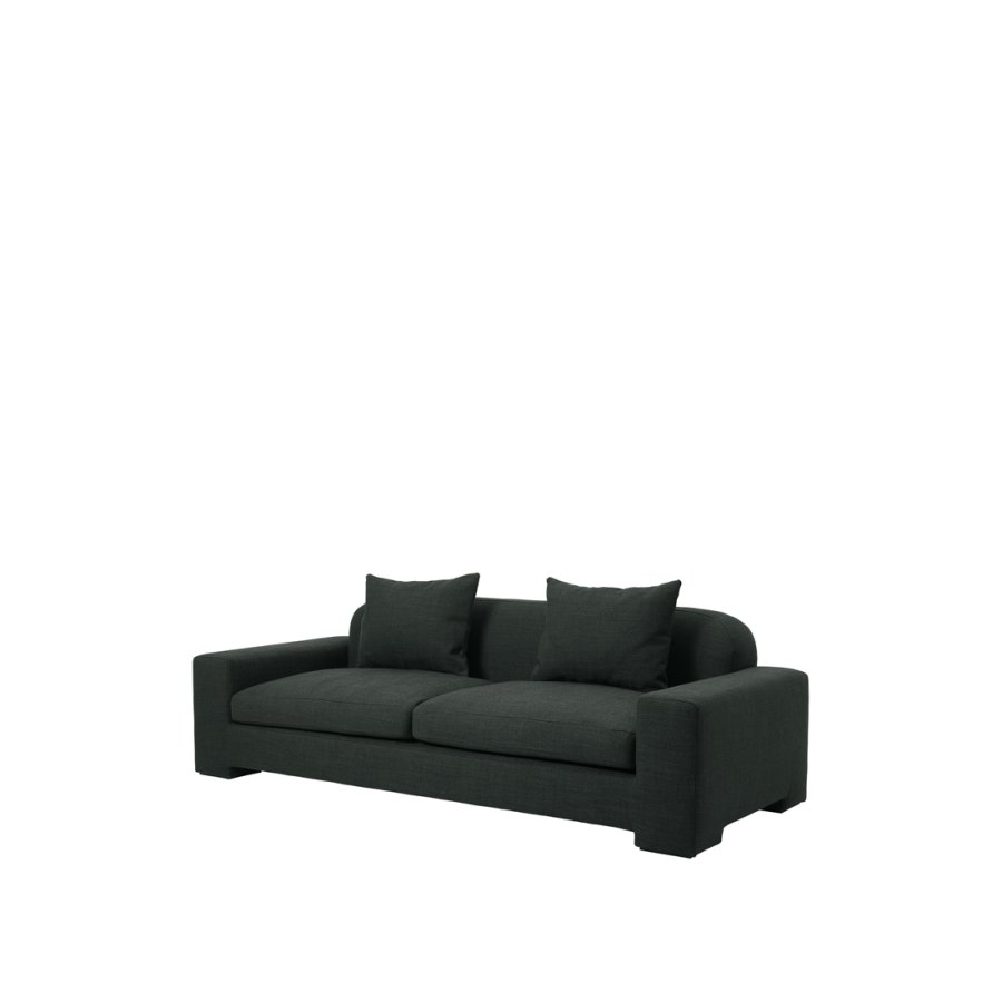 BROSTE COPENHAGEN Bay 3 pers. sofa - grn melange stof