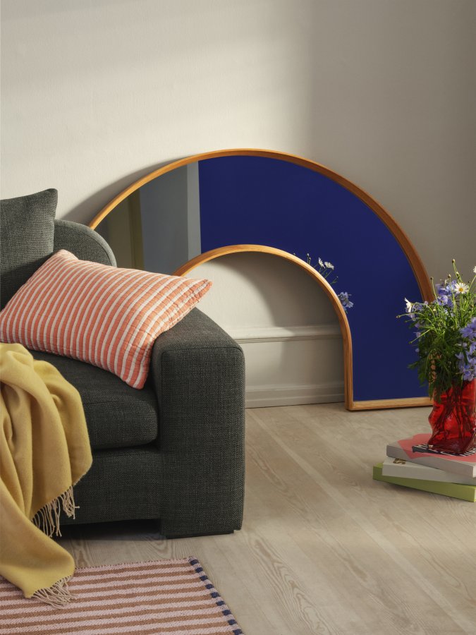 BROSTE COPENHAGEN Bay 3 pers. sofa - grn melange stof