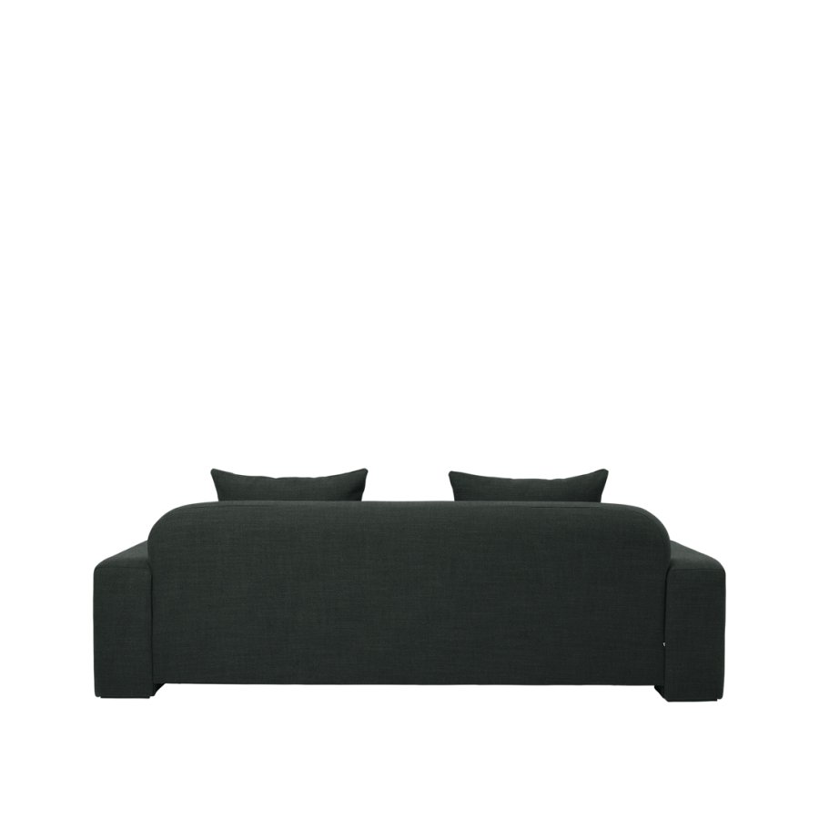 BROSTE COPENHAGEN Bay 3 pers. sofa - grn melange stof
