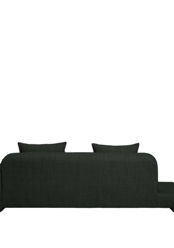 BROSTE COPENHAGEN Bay chaiselong, hjre side - grnt melange stof