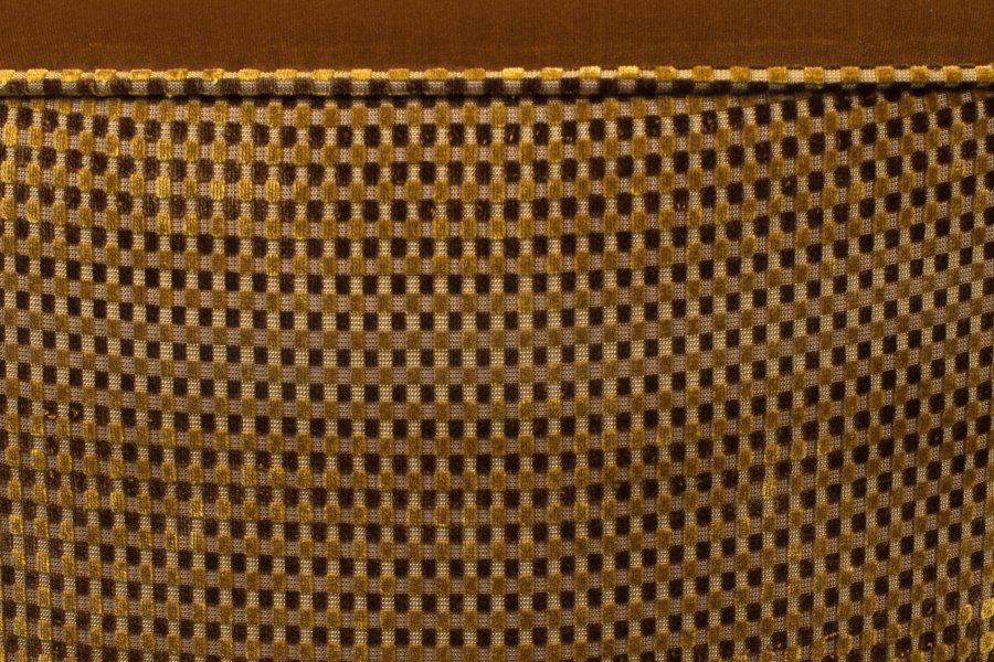 DUTCHBONE Madison drejestol - orange Whisky fljl stof