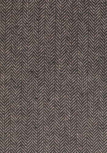 DUTCHBONE Duran loungestol, m. armln - gr polyester og brun egetr