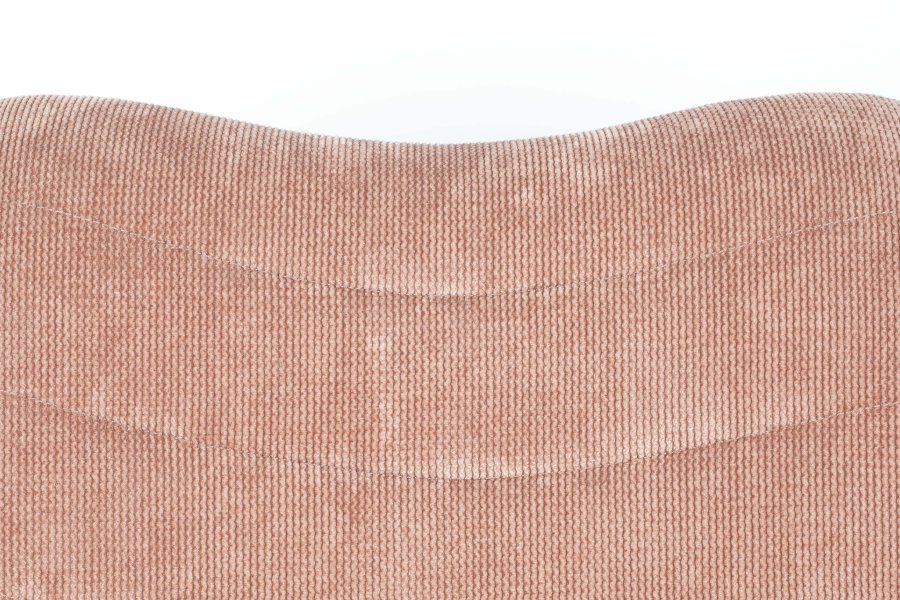 ZUIVER Bubba drejestol - lyserd fljl polyester/nylon og stl