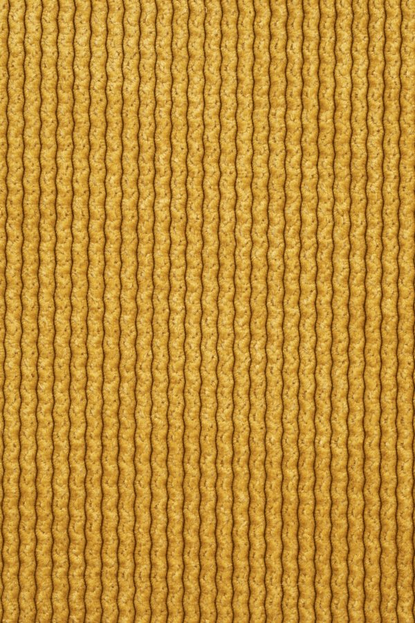 ZUIVER Bubba drejestol - okkergul fljl polyester/nylon og stl