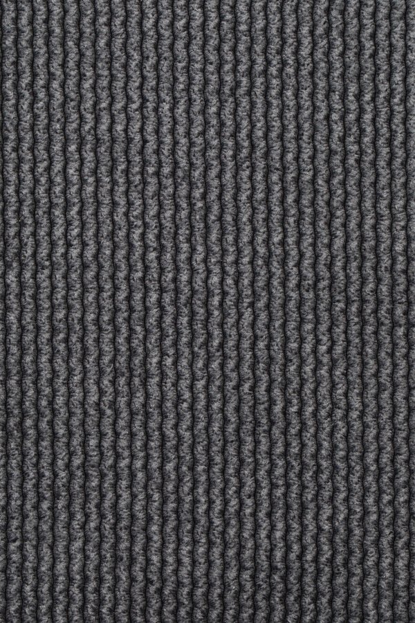 ZUIVER Bubba drejestol - mrkegr fljl polyester/nylon og stl