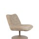 ZUIVER Bubba drejestol - beige fljl polyester/nylon og stl