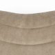 ZUIVER Bubba drejestol - beige fljl polyester/nylon og stl