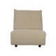 ZUIVER Wings Loveseat, m. foldbar nakkesttte - caramel brun polyester og plast